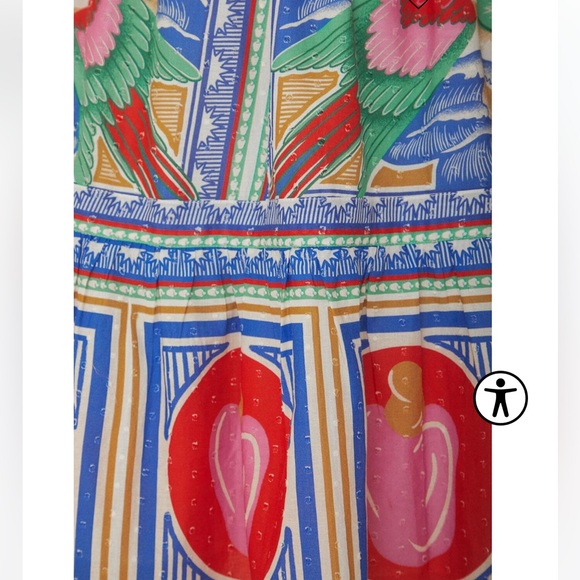 EUC FARM Rio Flowers Beach Mini Dress, Size XS - Picture 4 of 6